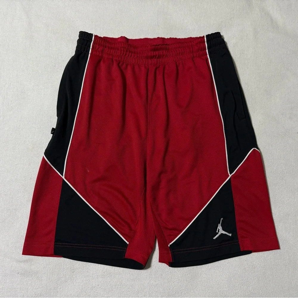 Nike Jordan Basketball Shorts Mens Medium Drawstring 519683 *Read Description‎